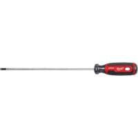Cabinet Screwdriver, 3/16" Tip, Round, 279 mm L, Cushion Grip Handle Brunswick Fyr & Safety