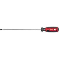 Cabinet Screwdriver, 1/4" Tip, Round, 363 mm L, Cushion Grip Handle Brunswick Fyr & Safety