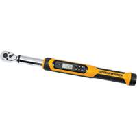 Torque Wrench, Electronic, 3/8" Square Drive, 10 - 100 ft-lbs. Brunswick Fyr & Safety