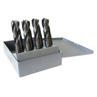 Reduced Shank Drill Bit Set, 5 Pieces, High Speed Steel Brunswick Fyr & Safety