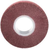 Brosse &agrave; lamelle de finition Scotch-Brite, Oxyde d'aluminium, Grain Fin, 8" x 2" x 3" Brunswick Fyr & Safety
