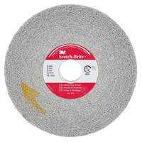 Scotch-Brite EXL Deburring Wheel, 6" x 1", 1"-8 Arbor, 1, Aluminum Oxide Brunswick Fyr & Safety