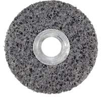 Roue unitaris&eacute; CS-UW Clean & Strip Scotch-Brite, 6" x 1", Arbre de 5/8", Grain de Extra grossier, Carbure de silicium Brunswick Fyr & Safety