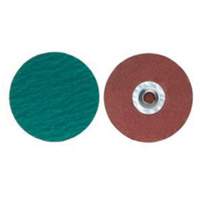 Quick-Change Cloth Disc, 4" Dia., 120 Grit, Zirconium Brunswick Fyr & Safety
