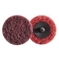 Surface Prep Quick-Change Disc, 1" Dia., Medium Grit, Aluminum Oxide Brunswick Fyr & Safety
