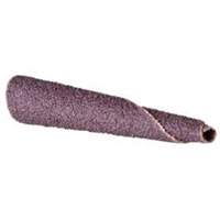 ALO Spiral Cartridge Roll, 320 Grit, 5/16" Dia., Aluminum Oxide, 1-1/2" L, 1/4" Arbor Brunswick Fyr & Safety