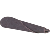 ALO Spiral Cartridge Roll, 320 Grit, 3/16" Dia., Aluminum Oxide, 1" L, 1/8" Arbor Brunswick Fyr & Safety