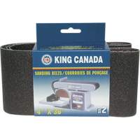 Sanding Belts, 36" L x 4" W, 80 Grit BV505 | Brunswick Fyr & Safety