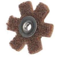 Abrasotex Surface Preparation Star, 1-1/2" Dia., Coarse Grit, Aluminum Oxide Brunswick Fyr & Safety