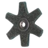 Abrasotex Surface Preparation Star, 2" Dia., Very Fine Grit, Aluminum Oxide Brunswick Fyr & Safety