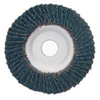 Disque de pr&eacute;paration PowerFlex profil&eacute;, 4-1/2" x 7/8", Type 29, Grain 80, Alumine de zirconium Brunswick Fyr & Safety