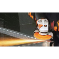 Disque &agrave; lamelles Enduro-Flex, 4-1/2" x 5/8"-11, Type 27, Grain 40, Alumine de zirconium Brunswick Fyr & Safety