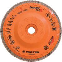 Enduro-Flex Flap Disc, 4-1/2" x 5/8"-11, Type 27, 80 Grit, Zirconia Alumina Brunswick Fyr & Safety