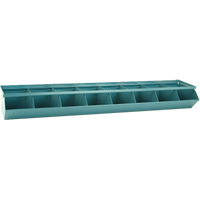 Sectional Bin Units, 100 lbs. Cap., 37" W x 8" D x 4-1/2" H, Blue Brunswick Fyr & Safety
