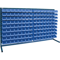 Rayonnage &agrave; persienne avec bacs, 144 bacs, 72" la x 15" p x 40" h Brunswick Fyr & Safety