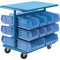 Mobile Bin Racks