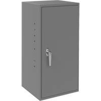 Armoires utilitaires, Acier, 2 Tablettes, 30" h x 13-3/4" la x 12-3/4" P, Gris Brunswick Fyr & Safety