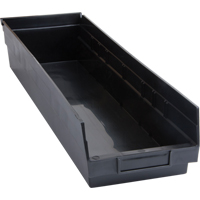 Recycled Shelf Bins, 6-5/8" W x 23-5/8" D x 4" H, 50 lbs. Capacity CB855 | Brunswick Fyr & Safety