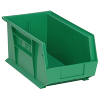 Ultra Stack & Hang Bin, 8-1/4" W x 7" H x 14-3/4" D, Green Brunswick Fyr & Safety