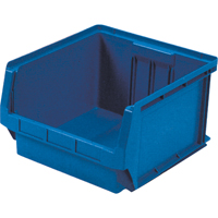 Giant Stacking Containers, 18.375" W x 19.75" D x 11.875" H, Blue Brunswick Fyr & Safety