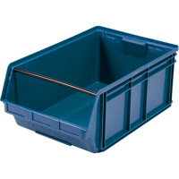 Giant Stacking Containers, 18.375" W x 29" D x 11.875" H, Blue Brunswick Fyr & Safety