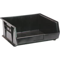 Environmentally Friendly Recycled Bin, 5-1/2" W x 5" H x 10-7/8" D, Black Brunswick Fyr & Safety