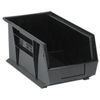Ultra Stack & Hang Bin, 8-1/4" W x 7" H x 14-3/4" D, Black Brunswick Fyr & Safety