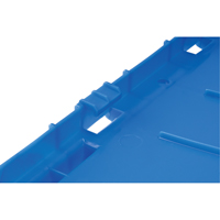 Contenants Stack-N-Nest Polylewton - Couvercles Brunswick Fyr & Safety