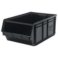Bac MAGNUM, 11-7/8" ha x 18-3/8" la x 29" p, Capacit&eacute; de 150 lb, Noir Brunswick Fyr & Safety