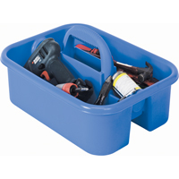Supply Caddy, 5.5" x 13-3/8" x 13-3/8", Blue Brunswick Fyr & Safety
