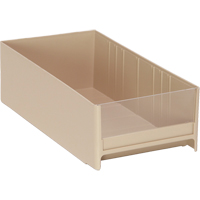 Cabinet Drawer, 5-5/8" W x 11" D x 3-5/16" H, Ivory Brunswick Fyr & Safety