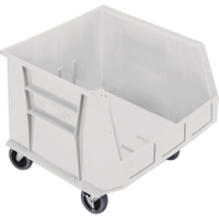 Bac mobile, 14" ha x 16-1/2" la x 18" p, Capacit&eacute; de 75 lb, Ivoire Brunswick Fyr & Safety