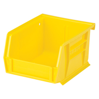 Stack & Hang Bin, 4-1/8" W x 3" H x 5-3/8" D, Yellow Brunswick Fyr & Safety