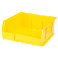 Stack & Hang Bin, 11" W x 5" H x 10-7/8" D, Yellow CF838 | Brunswick Fyr & Safety