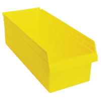 Bacs pour &eacute;tag&egrave;re Store-Max, 11-1/8" la x 8" H x 23-5/8" p, Jaune, Capacit&eacute; 68 lb Brunswick Fyr & Safety