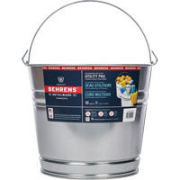 Seau, Acier galvanis&eacute;, 9 L Brunswick Fyr & Safety