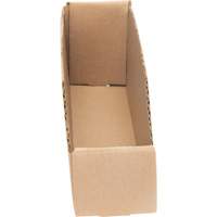 Deep Corrugated Parts Bins, 2-7/8" W x 11-1/4" D x 4-1/2" H, Beige Brunswick Fyr & Safety