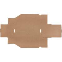 Deep Corrugated Parts Bins, 5-3/4" W x 11-1/4" D x 4-1/2" H, Beige Brunswick Fyr & Safety