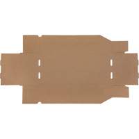 Deep Corrugated Parts Bins, 7-3/4" W x 17-1/4" D x 4-1/2" H, Beige Brunswick Fyr & Safety