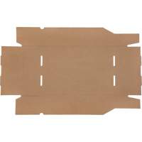 Deep Corrugated Parts Bins, 11-3/4" W x 17-1/4" D x 4-1/2" H, Beige Brunswick Fyr & Safety