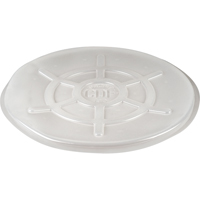 Protective Drum Lids, Closed Top, Fits: 55 US gal (45 imp. gal.), Clear DA119 | Brunswick Fyr & Safety