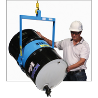 Drum Lifters - Manual Tilt, 55 US gal. (45 Imperial Gal.) Drum Size, 800 lbs./363 kg. Cap. Brunswick Fyr & Safety