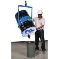 Manual Tilt Drum Lifter Kit, 55 US gal. (45 Imperial Gal.) Drum Size, 800 lbs./363 kg. Cap. Brunswick Fyr & Safety