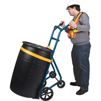 Diable pour baril, Fabriqu&eacute; en Acier, 25 - 55 gal. US (20 - 45 gal. imp.) Brunswick Fyr & Safety