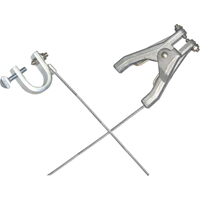 Heavy-Duty Bonding & Grounding Wire Assemblies - Hand Clamps & C-Clamps Brunswick Fyr & Safety