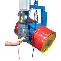 Power Drum Tilter - 3 Phase/460V, 55 US gal. (45 Imperial Gal.) Drum Size, 1500 lbs./680 kg. Cap. Brunswick Fyr & Safety
