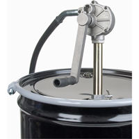 Rotary Type Drum Pump, Aluminum, Fits 15-55 Gal., 6-3/4 oz. per revolution DC126 | Brunswick Fyr & Safety