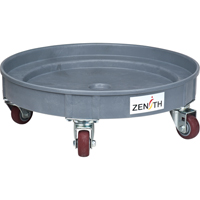 Leak Containment Drum Dolly, 24.25" dia. X 7.625" H, 1.5 US Gal. Spill Cap. DC465 | Brunswick Fyr & Safety
