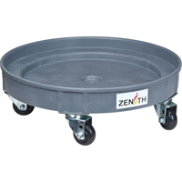Leak Containment Drum Dolly, 24.25" dia. X 7.625" H, 1.5 US Gal. Spill Cap. DC466 | Brunswick Fyr & Safety