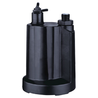 Submersible Utility Pump, 1/3 HP, 2160 GPH, 115 V, 4 A Brunswick Fyr & Safety